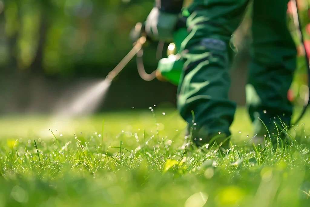 Expert weed control and lawn spray treatment in Forest Hill, MD. Lawn Life Turf Services eliminates broadleaf weeds and keeps your lawn healthy year-round.